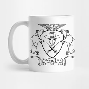 Doctor Plagueous Beak Coat of Arms Lt Mug